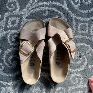 Birkenstock Siena Big Buckle Rose gold